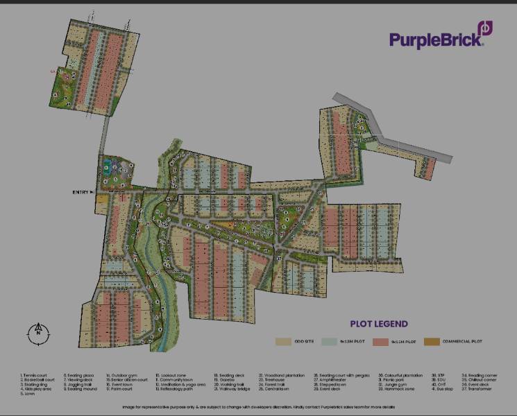 Avenue Garden Purple Brick